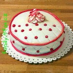 Red velvet s jahodovým krémem
